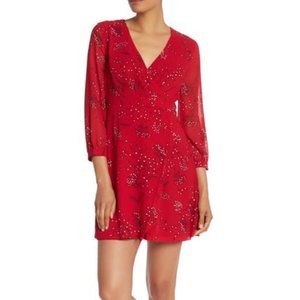 Madewell Hazelwood Faux Wrap Mini Dress